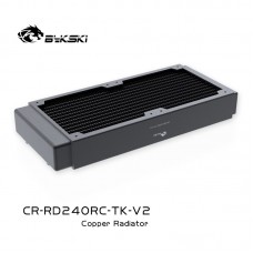 Bykski CR-RD240RC-TK-V2 radiator copper 240mm (black)